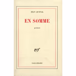 ISBN En somme, Français, 264 pages