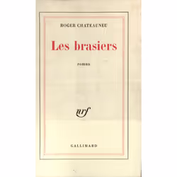 ISBN Les brasiers, Français, 280 pages