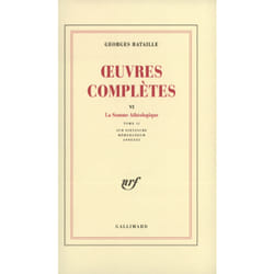 Oeuvres complètes t.6 - la Somme athéologique t.2