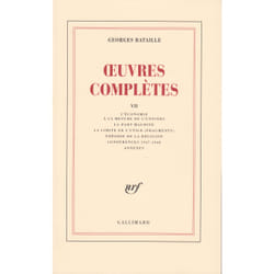 Oeuvres complètes t.7