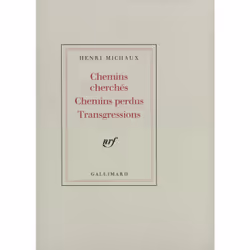 ISBN Chemins cherchés, Chemins perdus, Transgressions, Français, 184 pages