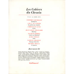 Les cahiers du chemin