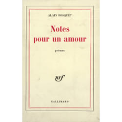 ISBN Notes pour un amour