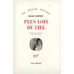 ISBN Plus loin du ciel, Français, 224 pages