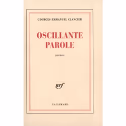 ISBN Oscillante parole, Français, 120 pages