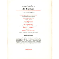 Les cahiers du chemin