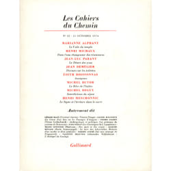 Les Cahiers du Chemin