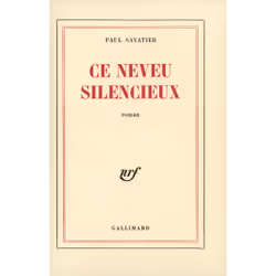 ISBN Ce neveu silencieux, Français, 216 pages
