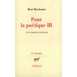 ISBN Pour la poétique