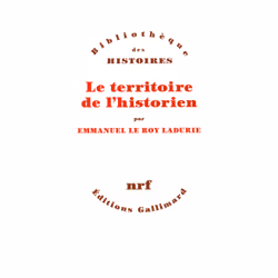 ISBN Le Territoire de l'historien, Français, 544 pages