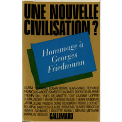 ISBN Une nouvelle civilisation ?
