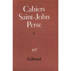 Cahiers saint-john perse