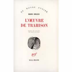 ISBN L'Œuvre de trahison, Français, 264 pages