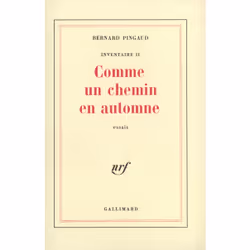 ISBN Comme un chemin en automne, Français, 400 pages
