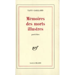 Memoires des morts illustres