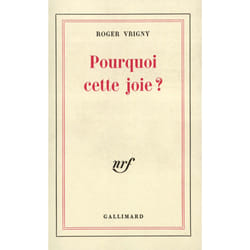 ISBN Pourquoi cette joie ?