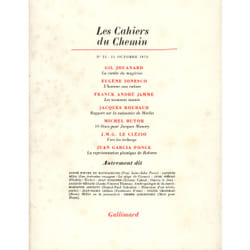 Les Cahiers du Chemin