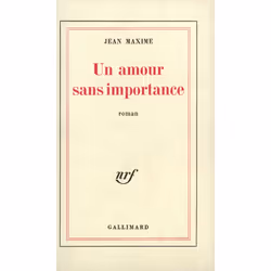 ISBN Un amour sans importance, Français, 152 pages