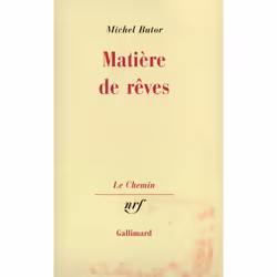 ISBN Matière de rêves, Français, 144 pages