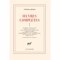 Éditions Gallimard OEUVRES COMPLETES: VOLUME 1-1, Français