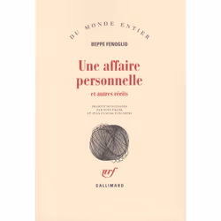 ISBN Une affaire personnelle et autres récits, Français, 336 pages