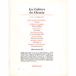 ISBN Les Cahiers du Chemin, Français, 200 pages
