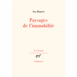 ISBN Paysages de l'immobilité, Français, 240 pages
