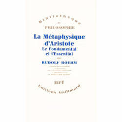ISBN La Métaphysique d'Aristote, Français, 384 pages