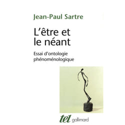 L'être et le néant - Essai d'ontologie phénoménologique (Poche)