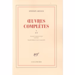 ISBN Œuvres complètes, Français, 312 pages