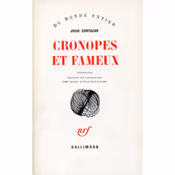 ISBN Cronopes et Fameux, Français, 168 pages