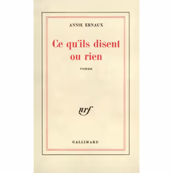 ISBN Ce qu'ils disent ou rien, Français, 176 pages