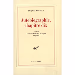 ISBN Autobiographie, chapitre dix, Français, 192 pages