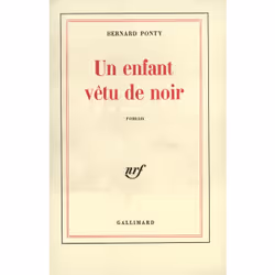 ISBN Un enfant vêtu de noir, Français, 232 pages