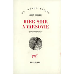 Hier soir a varsovie