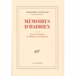 ISBN Memoires D'Hadrien ; Carnets De Notes De "Memoires D'Hadrien, Littérature, Français