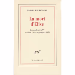 ISBN La mort d'Élise, Français, 192 pages
