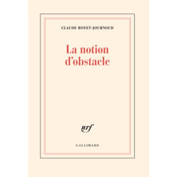 La notion d'obstacle
