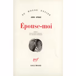 ISBN Épouse-moi, Français, 344 pages