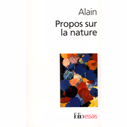 ISBN Propos sur la nature, Français, 272 pages