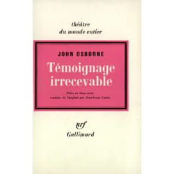 ISBN Témoignage irrecevable