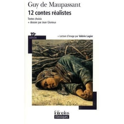 Éditions Gallimard 12 CONTES REALISTES TEXTES CHOISIS + DOSSIER)