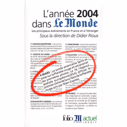 ISBN L'Année 2004 dans «Le Monde», Français, 544 pages