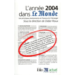 L'année 2004 dans Le Monde : les principaux évènements en France et à l'étranger