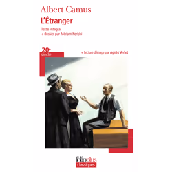 Éditions Gallimard L ETRANGER TEXTE INTEGRAL + DOSSIER), Français, Livre broché, 205 pages