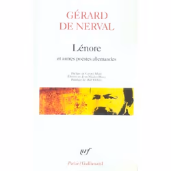 ISBN Lenore Et Autres Poesies Allemandes, poésie, Français, Livre broché