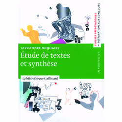 ISBN Étude de textes et synthèse, Français, 192 pages