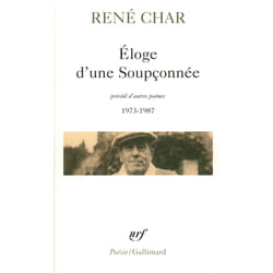 Éloge d'une soupçonnée - autres poèmes