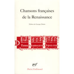 Chansons francaises de la Renaissance