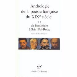 ISBN Anthologie De La Poesie Francaise Du Xixe Siecle (Tome 2-De Baudelaire A Saint-Pol-Roux) - De Baudel, poésie, Français,  ...